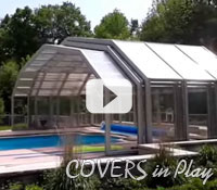 Covers in Play - Retractable Enclosure for Swim Spa